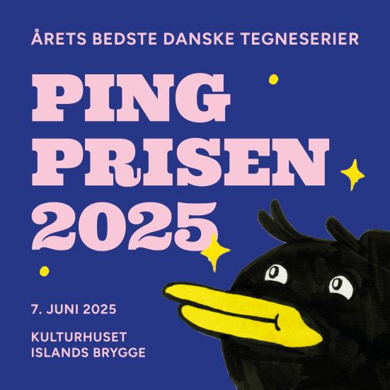 Illustration og tekst til Pingprisen 2025