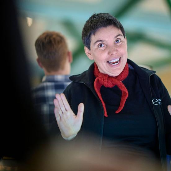 Museumsdirektør og foredragsholder Tissel Lund Jacobsen fortæller.