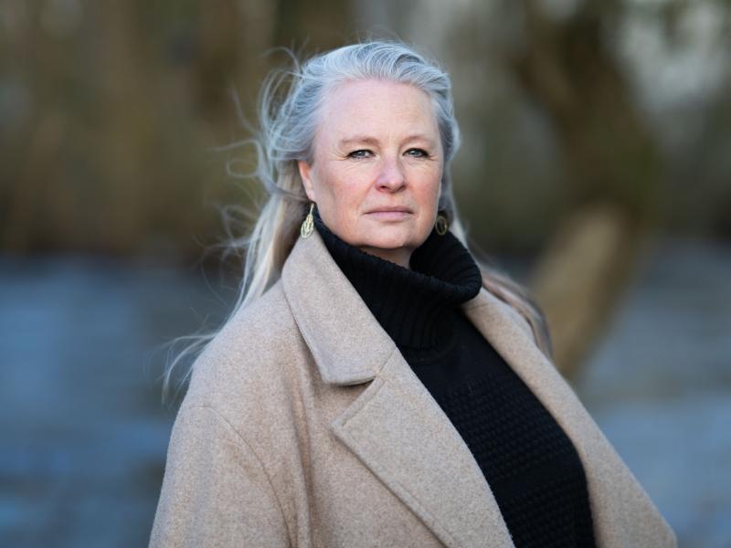 Portræt at forfatter og forelæser Anne Sofie Storm.