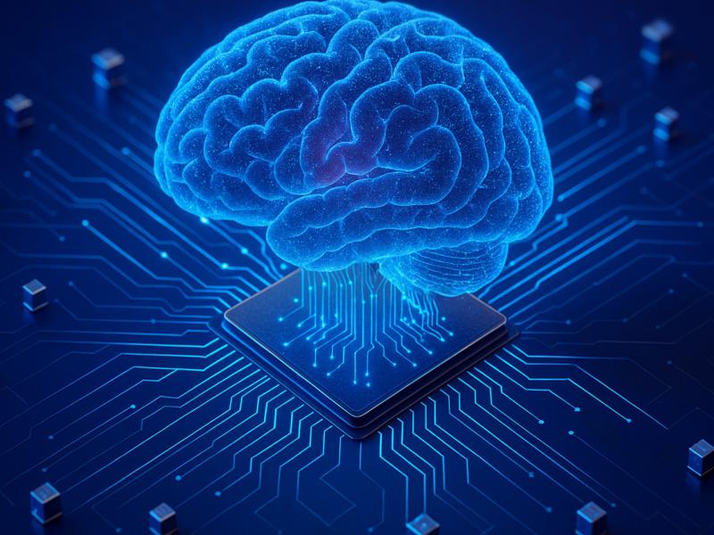 Dekorativt billede af hjerne.