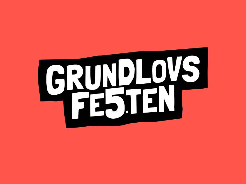 Logo af "Grundlovsfesten".