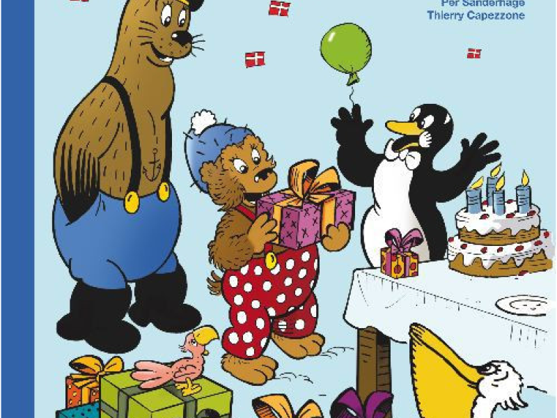 Billede af forsiden "Rasmus Klump har fødselsdag".