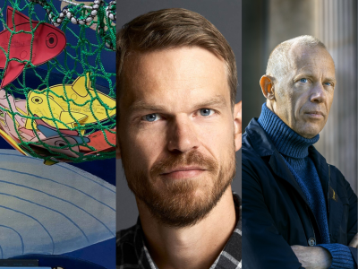 Foto af arrangementerne Fisk i farver, Morten Spiegelhauer og Sven Brinkmann