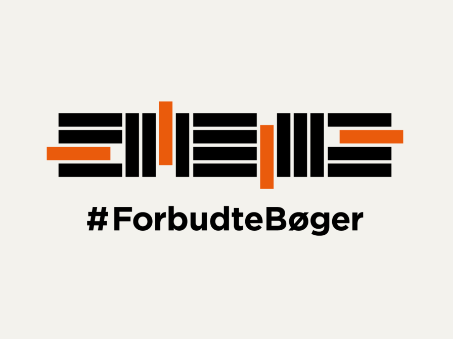 Logo til kampagnen #forbudtebøger