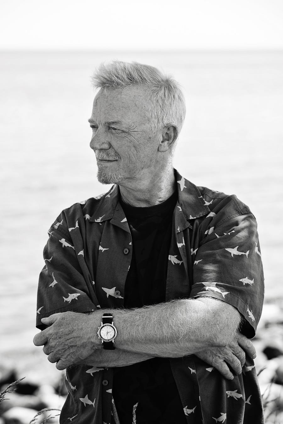 Portrætfoto af forfatter og foredragsholder Mick Vraa.